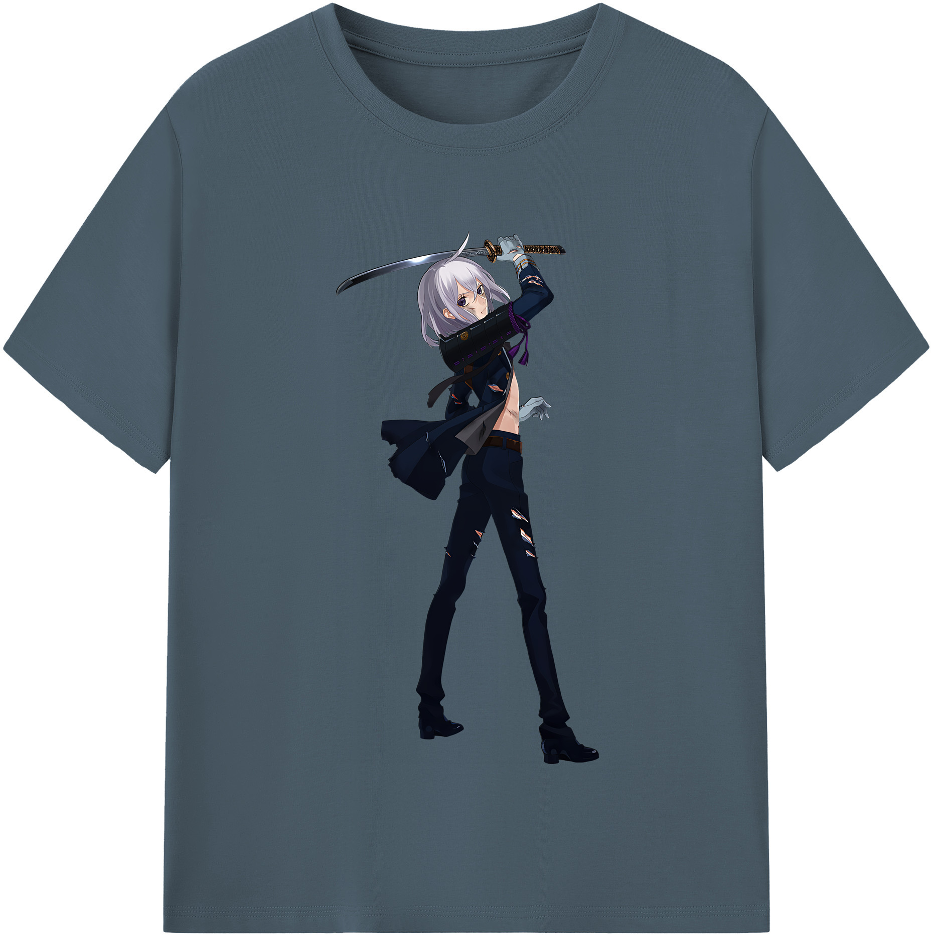 （画像用） 刀剣乱舞 Touken Ranbu 綿100％半袖Tシャツ（フロントプリント）